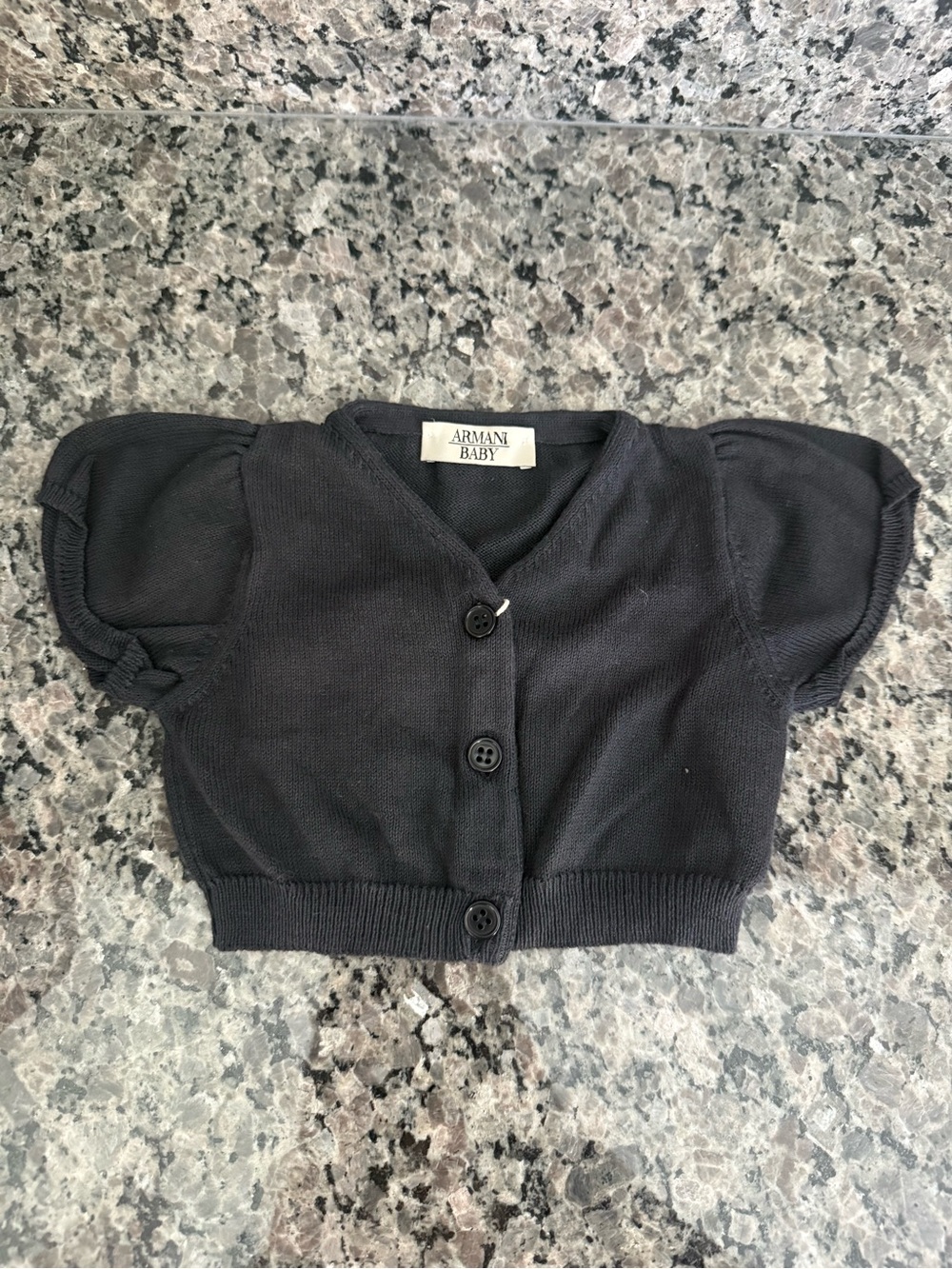 Armani Baby 0-6month cardigan 100% cotton